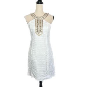 Lily Pulitzer Valli White Shift Dress Sz 2